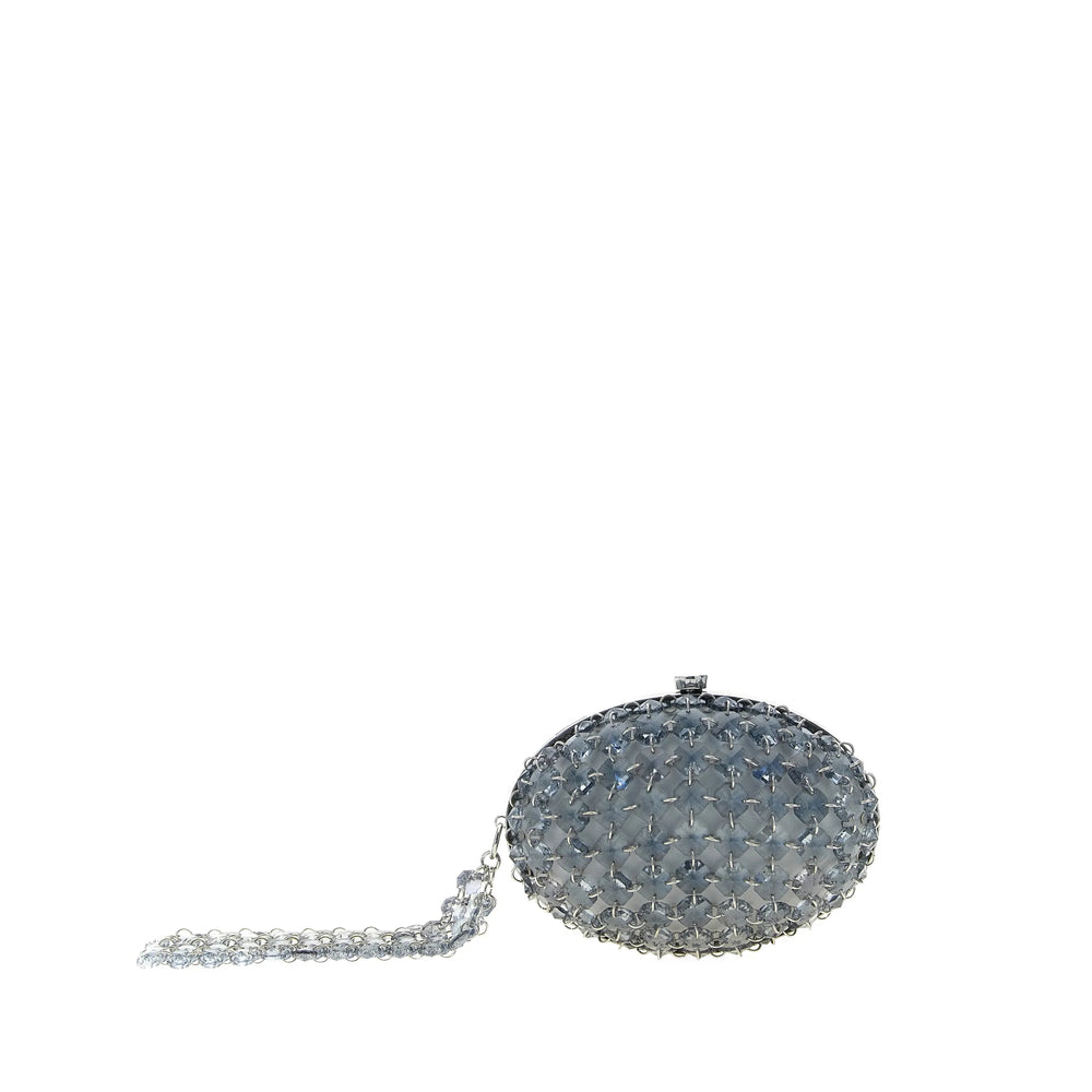 Self-Portrait Blue Clutch Bags Women SELF-PORTRAIT