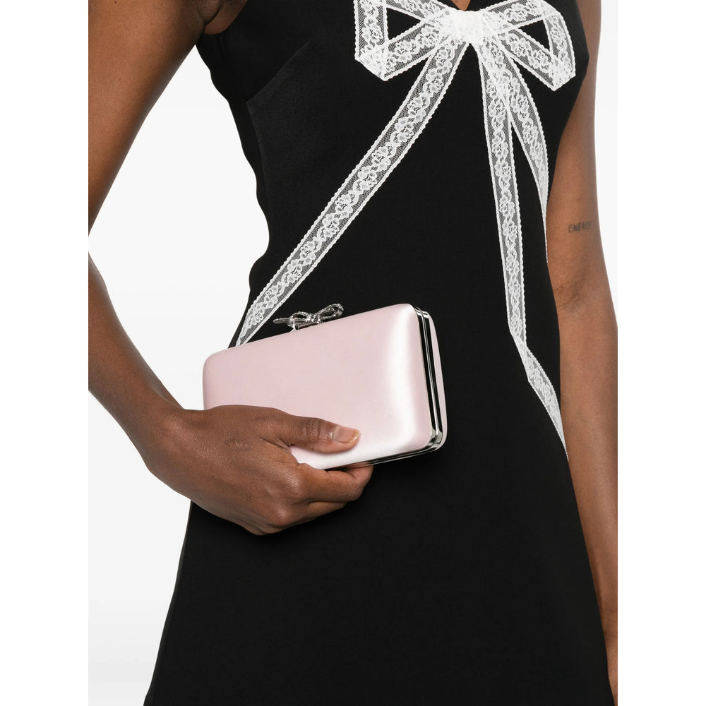 Self-Portrait Pink Clutch Bags Women SELF-PORTRAIT