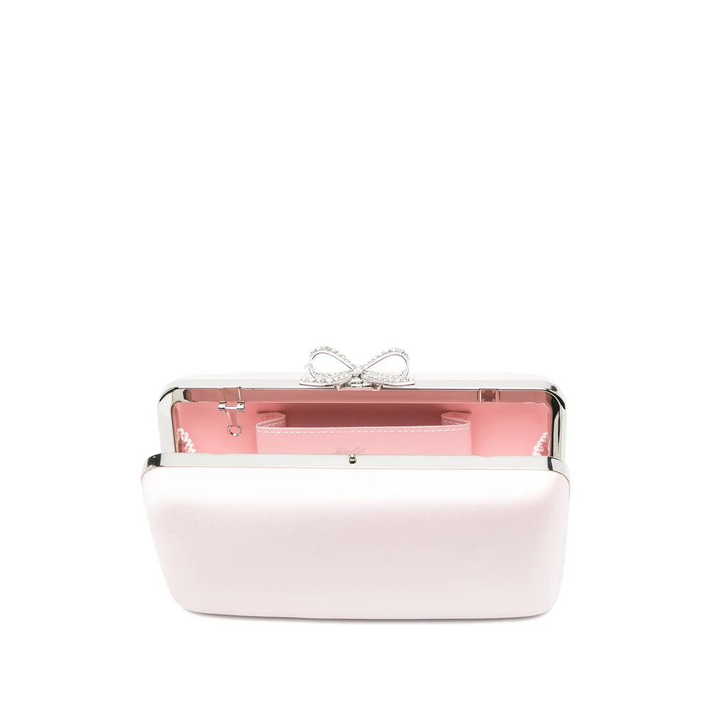 Self-Portrait Pink Clutch Bags Women SELF-PORTRAIT