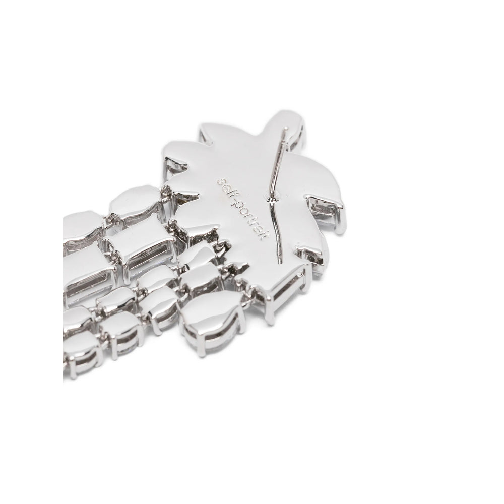 Self-Portrait Silver Earrings Women SELF-PORTRAIT