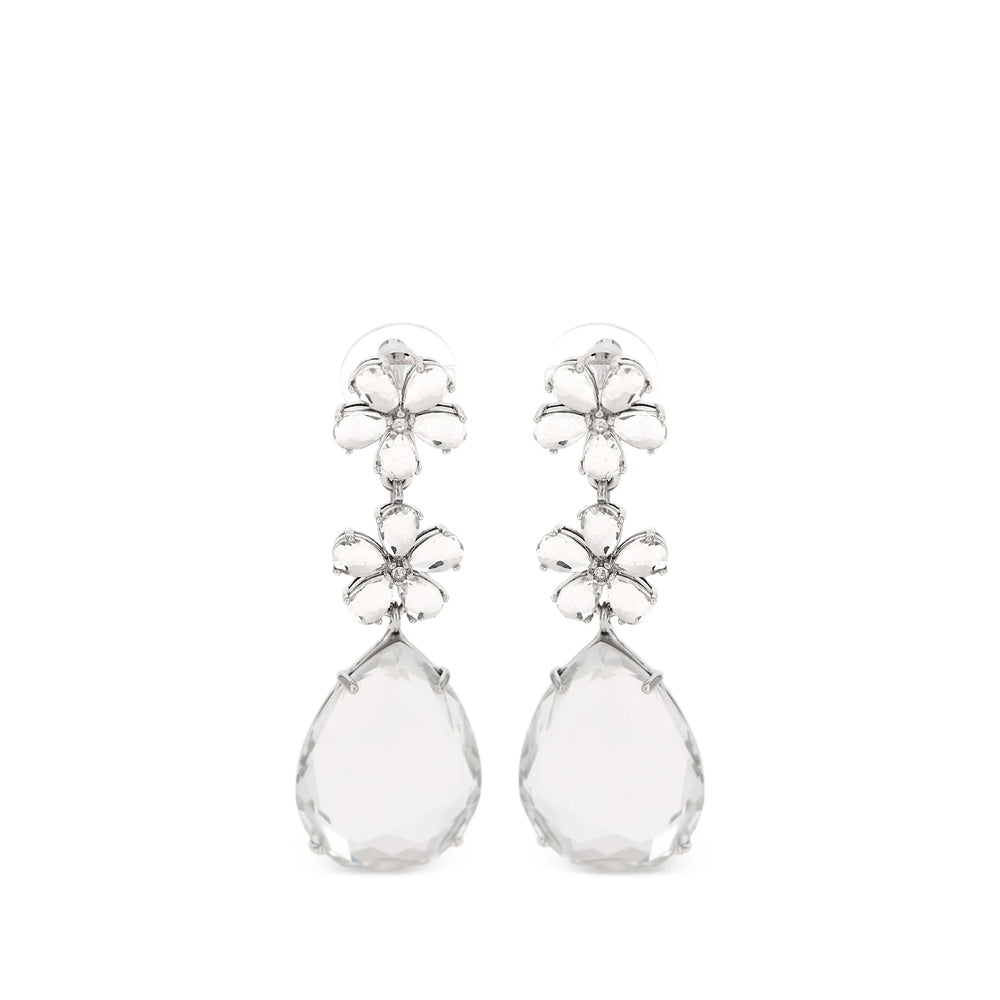Self-Portrait Silver Earrings Women SELF-PORTRAIT
