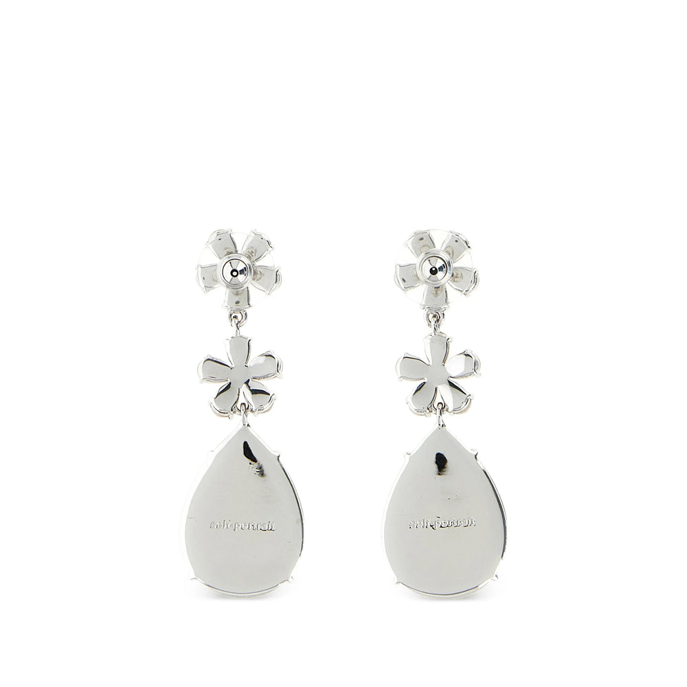 Self-Portrait Silver Earrings Women SELF-PORTRAIT