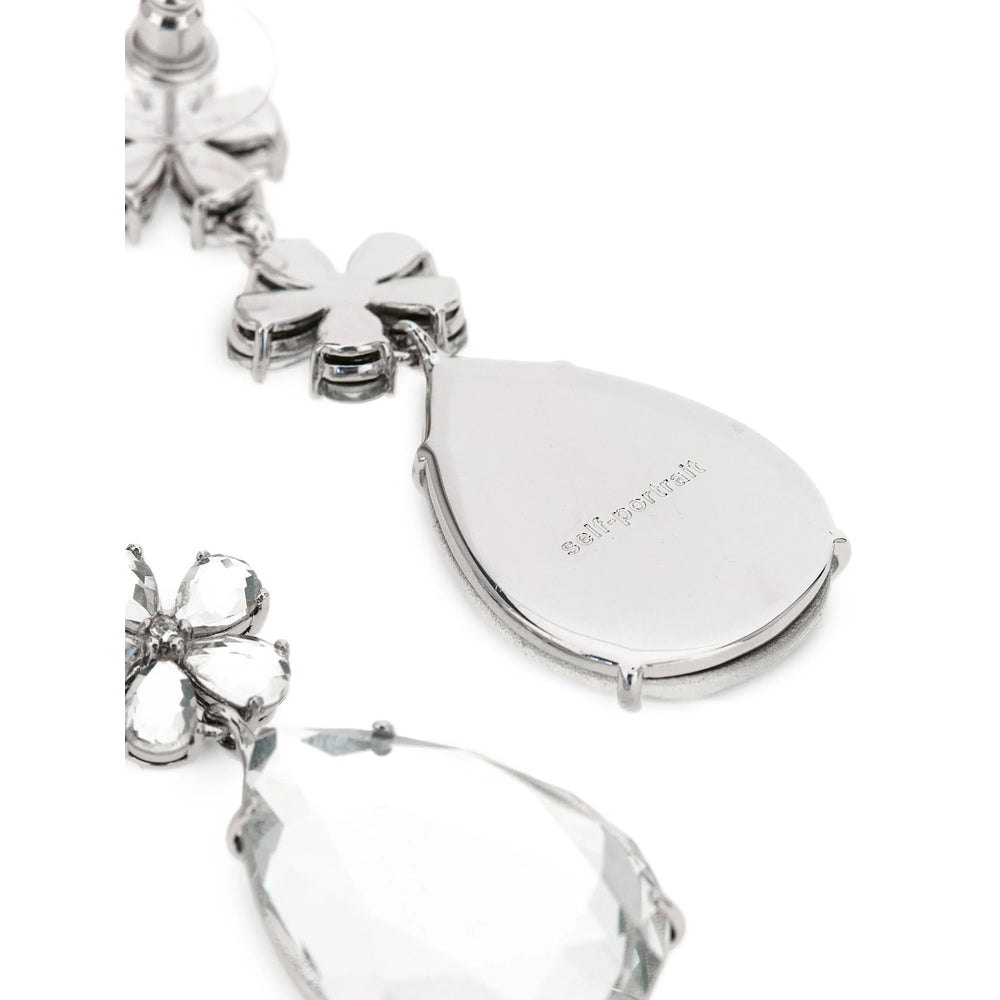 Self-Portrait Silver Earrings Women SELF-PORTRAIT