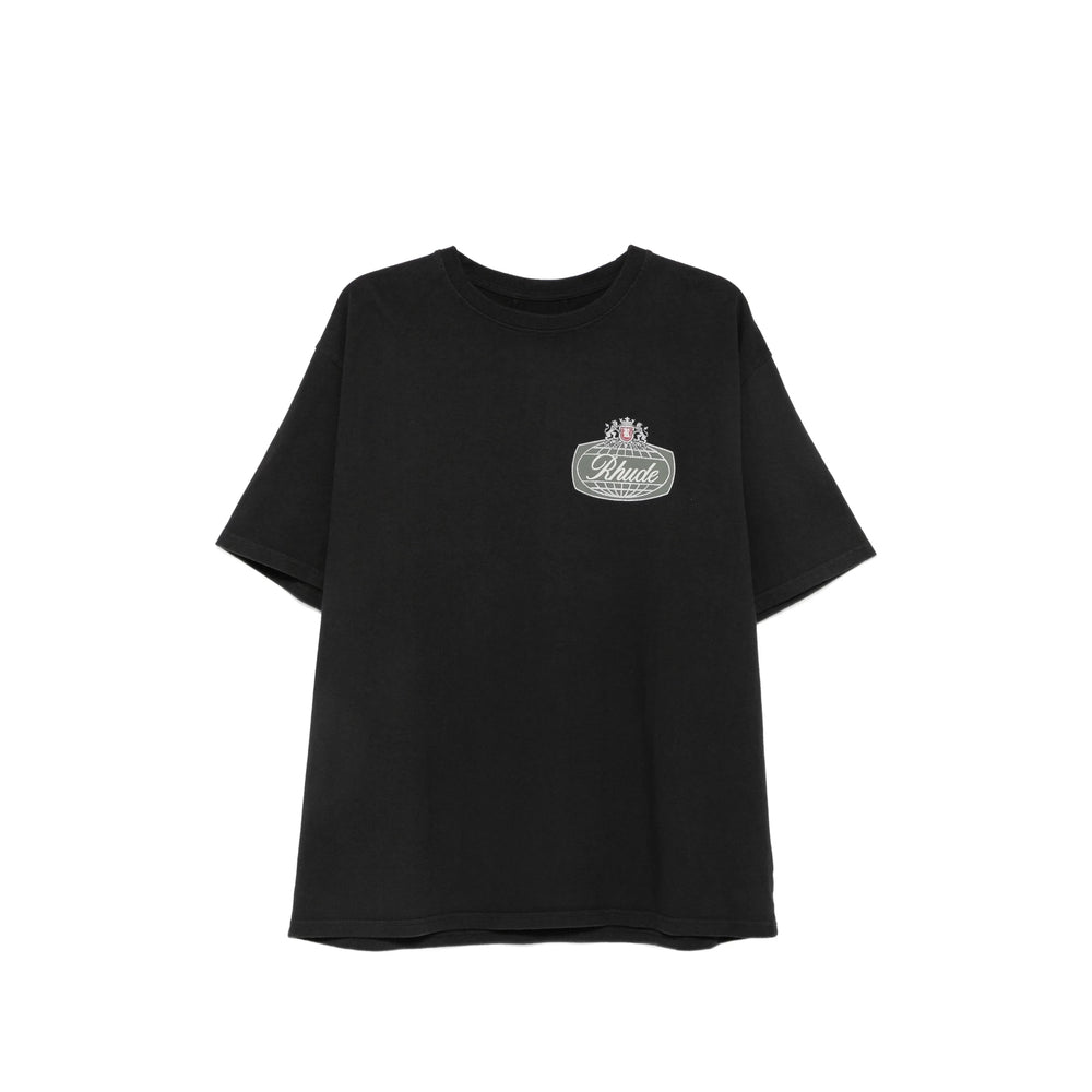 Rhude Black T-Shirts & Vests - T-Shirts Men RHUDE