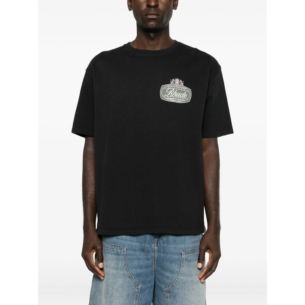 Rhude Black T-Shirts & Vests - T-Shirts Men RHUDE
