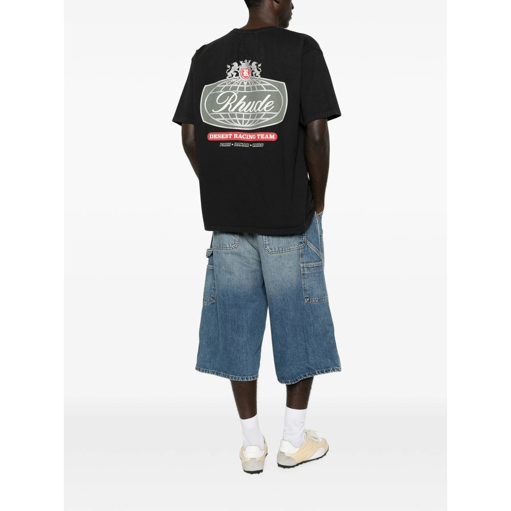 Rhude Black T-Shirts & Vests - T-Shirts Men RHUDE