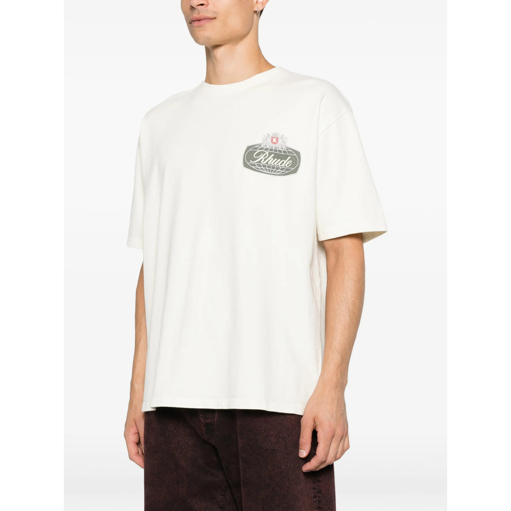Rhude Neutrals T-Shirts & Vests - T-Shirts Men RHUDE