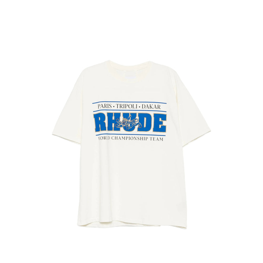 Rhude Neutrals T-Shirts & Vests - T-Shirts Men RHUDE