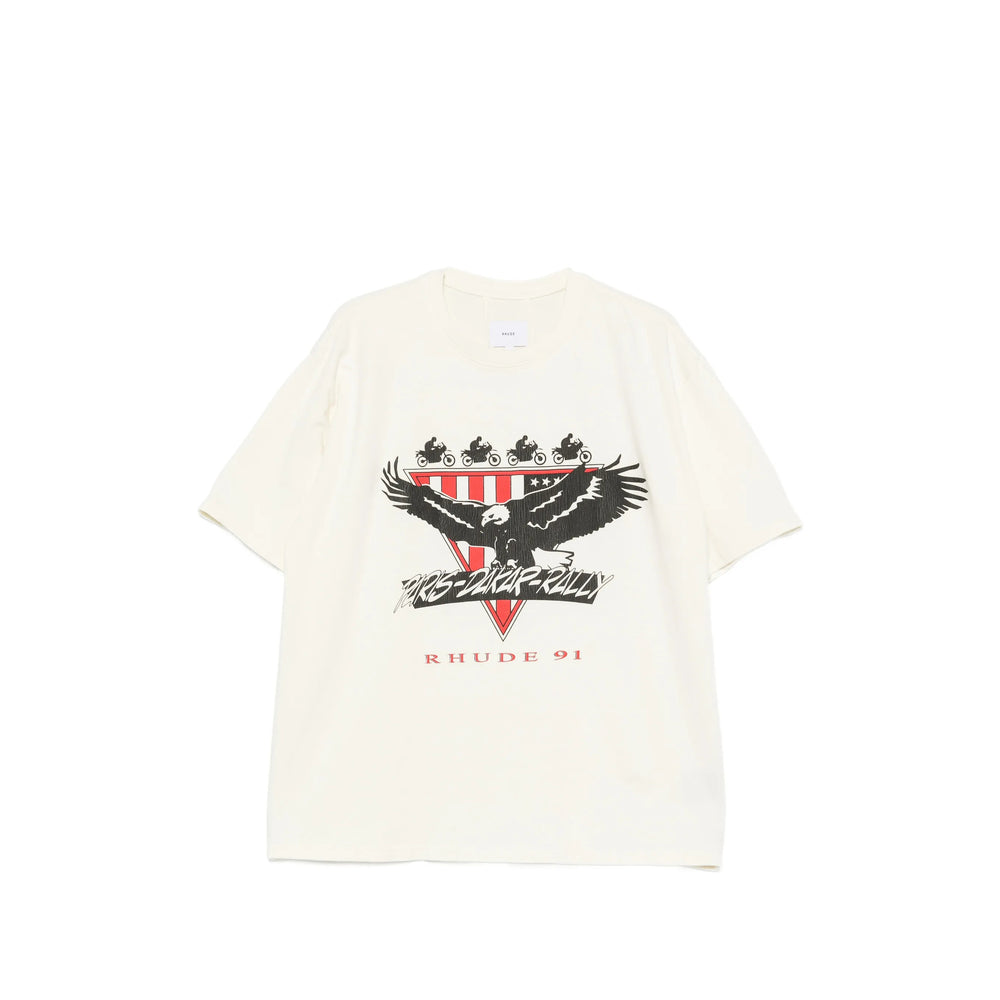 Rhude Neutrals T-Shirts & Vests - T-Shirts Men RHUDE