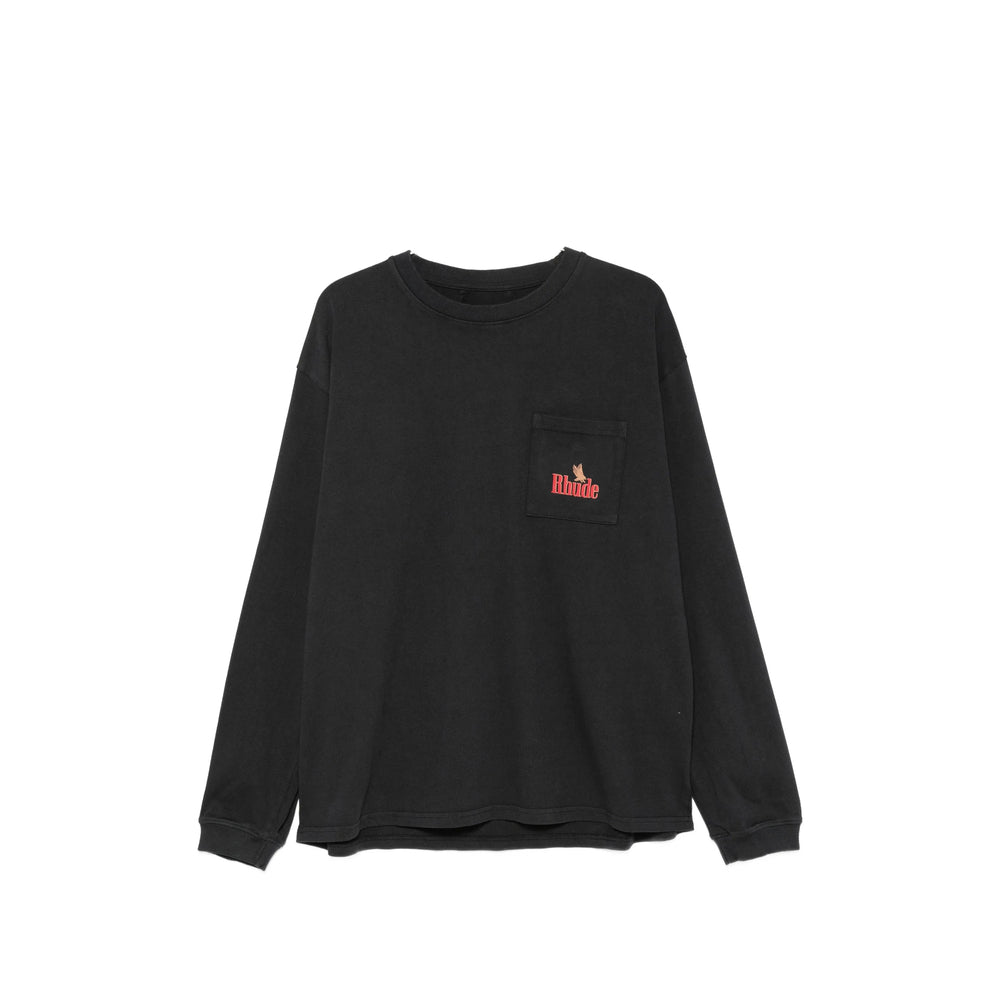 Rhude Black T-Shirts & Vests - T-Shirts Men RHUDE