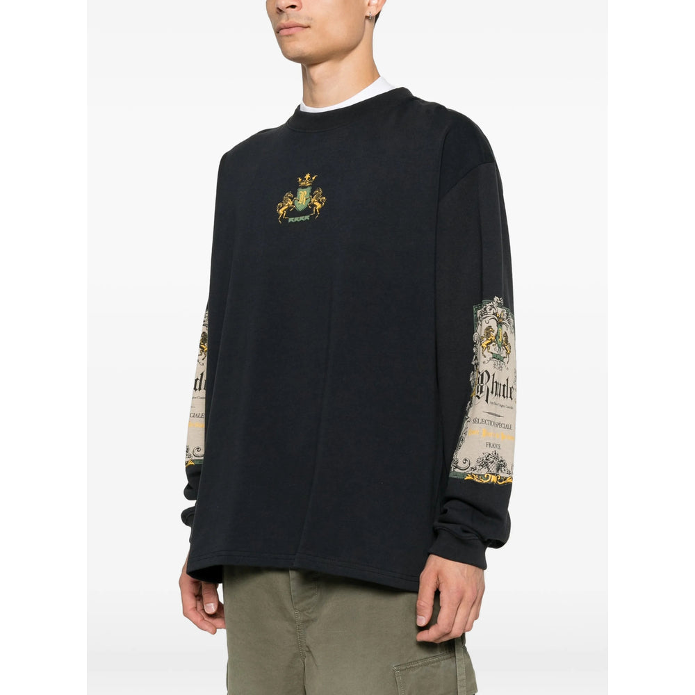 Rhude Black T-Shirts & Vests - T-Shirts Men RHUDE