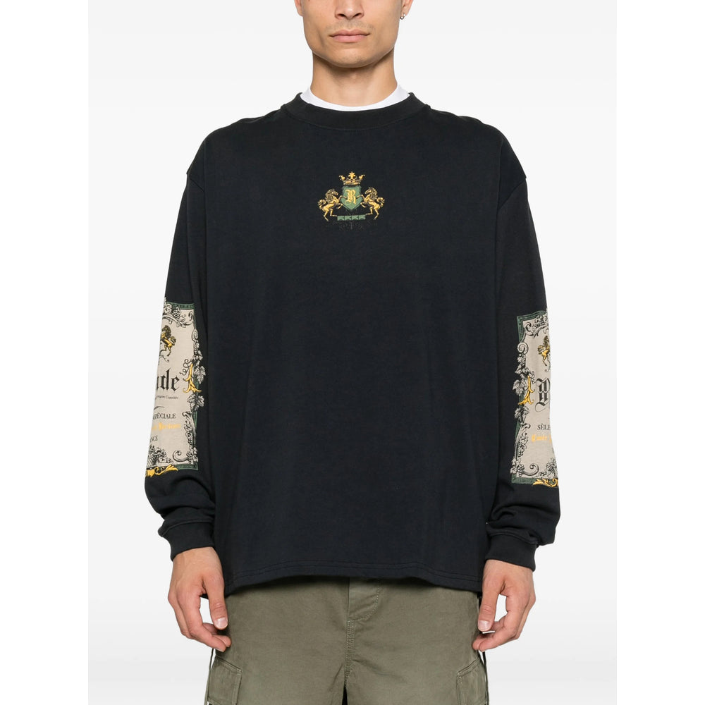 Rhude Black T-Shirts & Vests - T-Shirts Men RHUDE