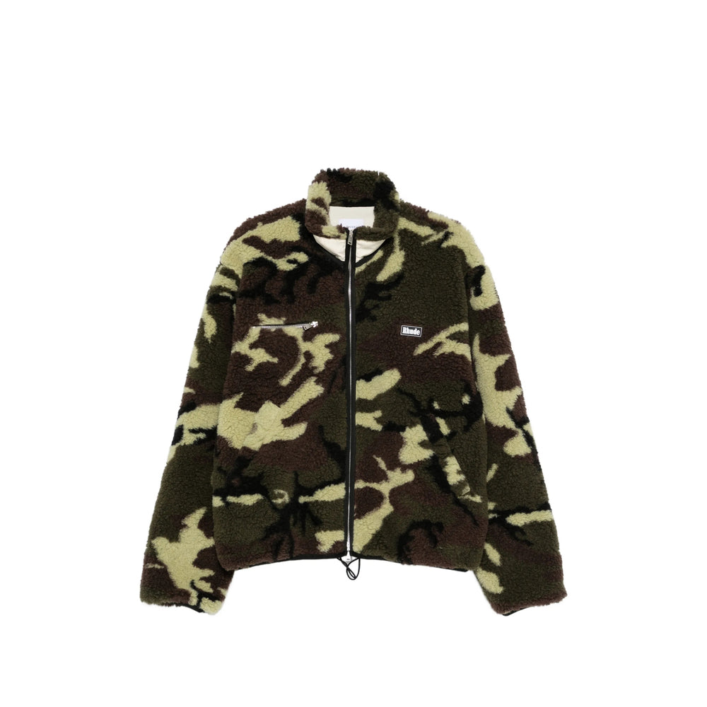 Rhude Green Jackets Men RHUDE