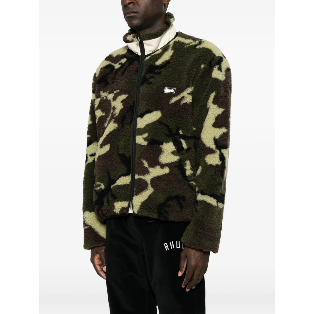 Rhude Green Jackets Men RHUDE