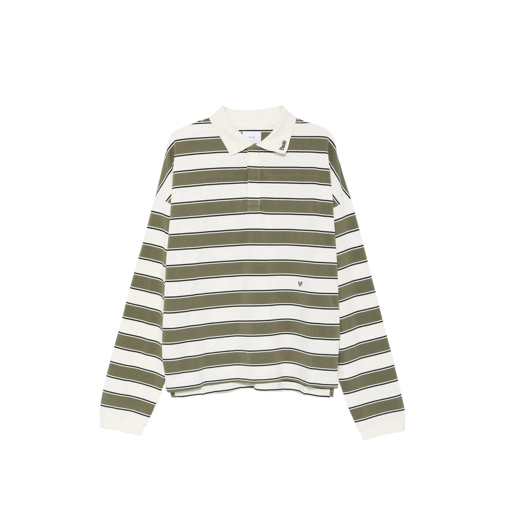 Rhude Green Polo Shirts Men RHUDE