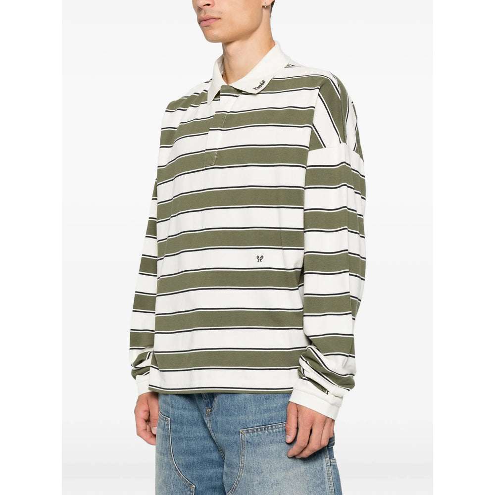 Rhude Green Polo Shirts Men RHUDE