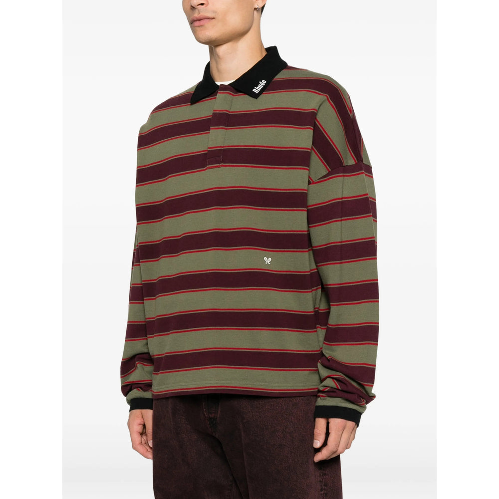 Rhude Green Polo Shirts Men RHUDE