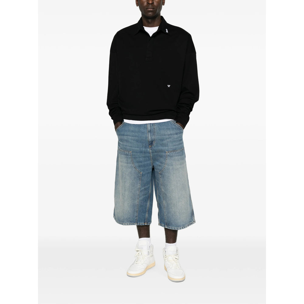 Rhude Blue Polo Shirts Men RHUDE
