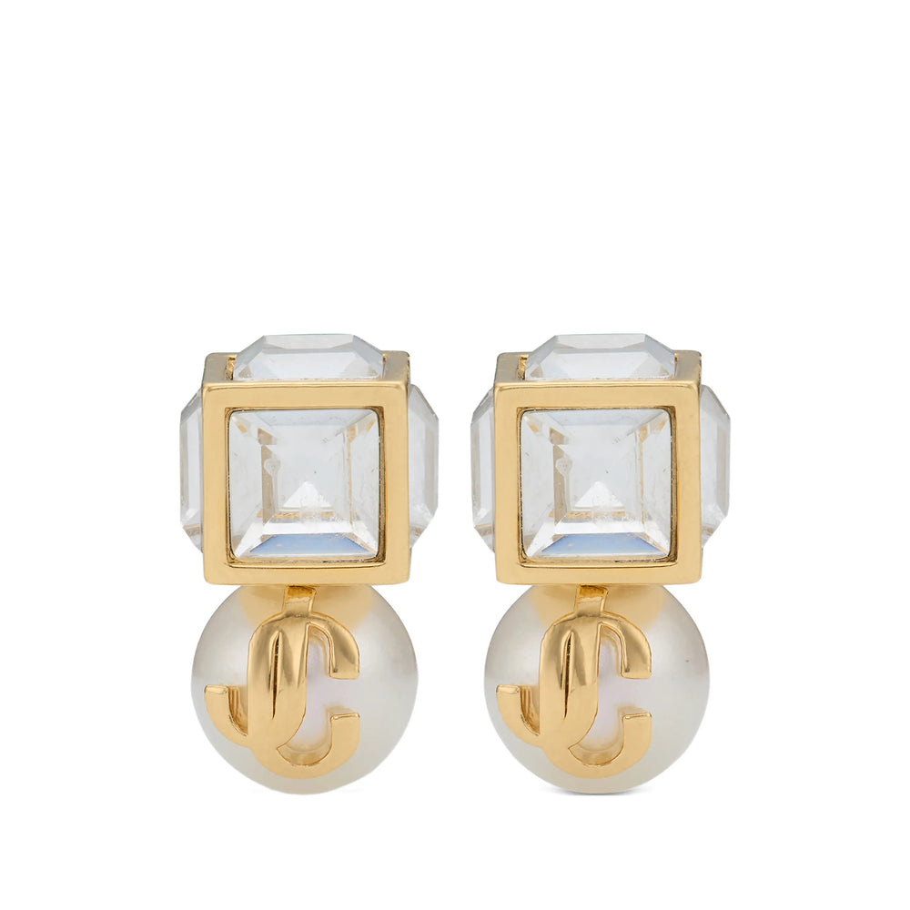 Jimmy Choo Gold Earrings Women JIMMY CHOO