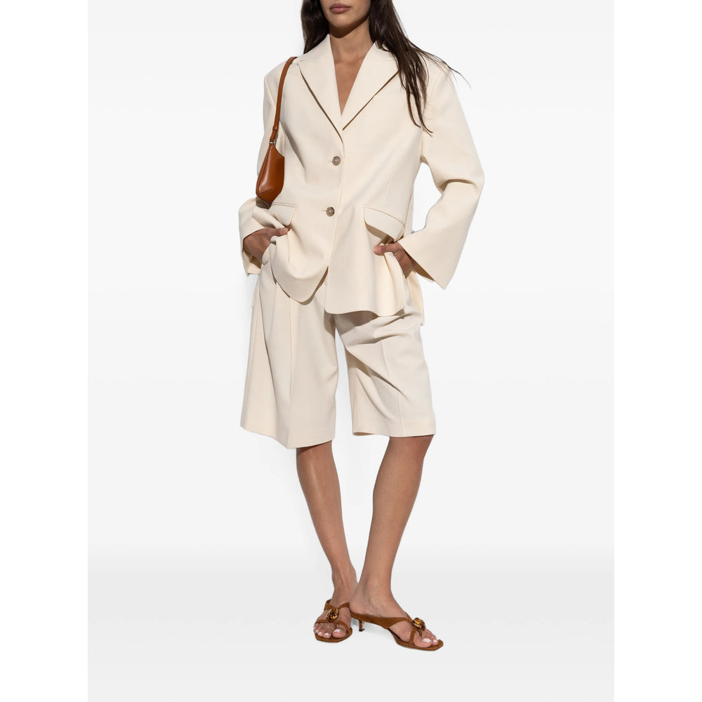 By Malene Birger White Shorts - Tailored Shorts Women BY MALENE BIRGER