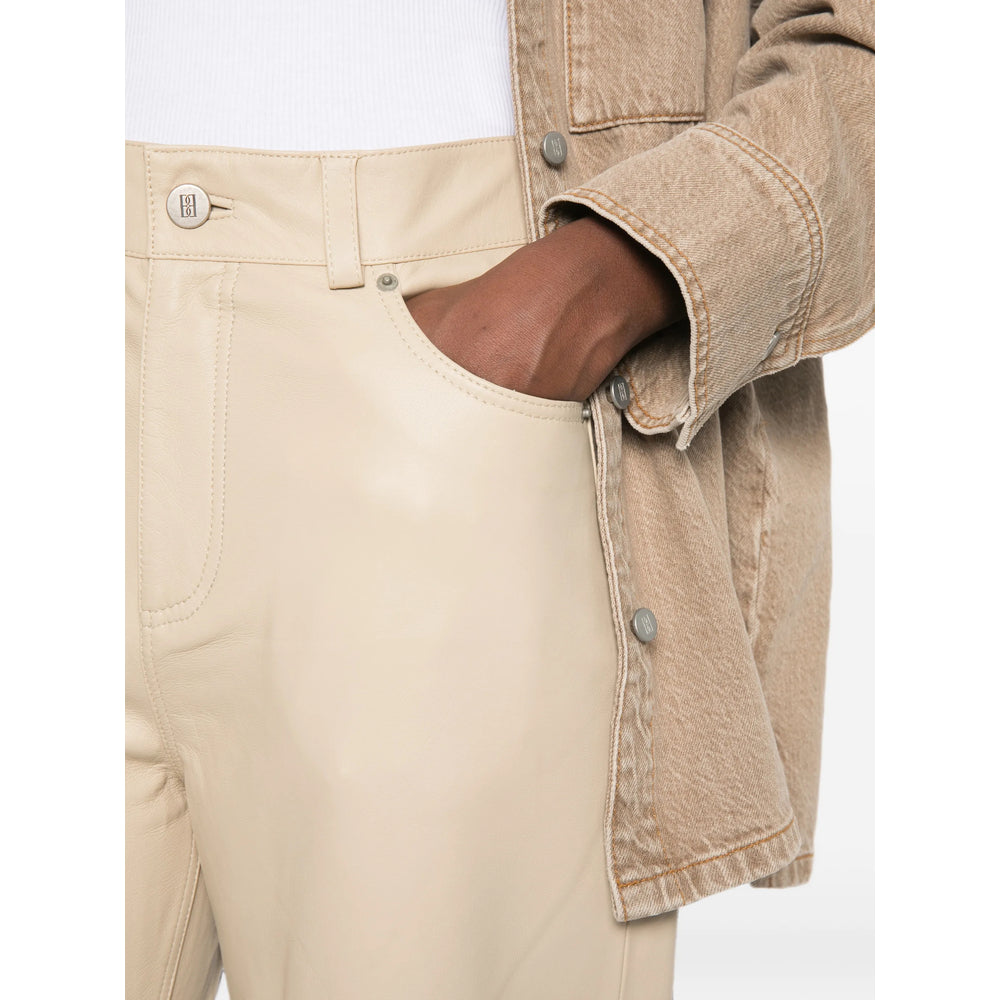 By Malene Birger Neutrals Trousers - Straight Trousers Women BY MALENE BIRGER