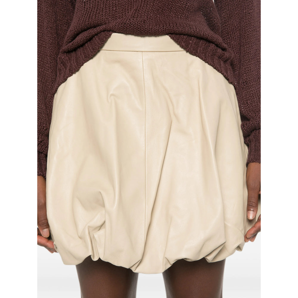 By Malene Birger Neutrals Skirts - Asymmetric & Draped Skirts Women BY MALENE BIRGER