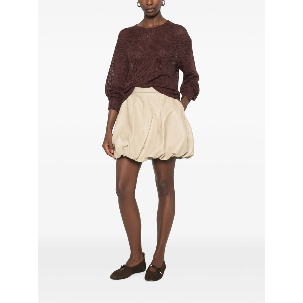 By Malene Birger Neutrals Skirts - Asymmetric & Draped Skirts Women BY MALENE BIRGER