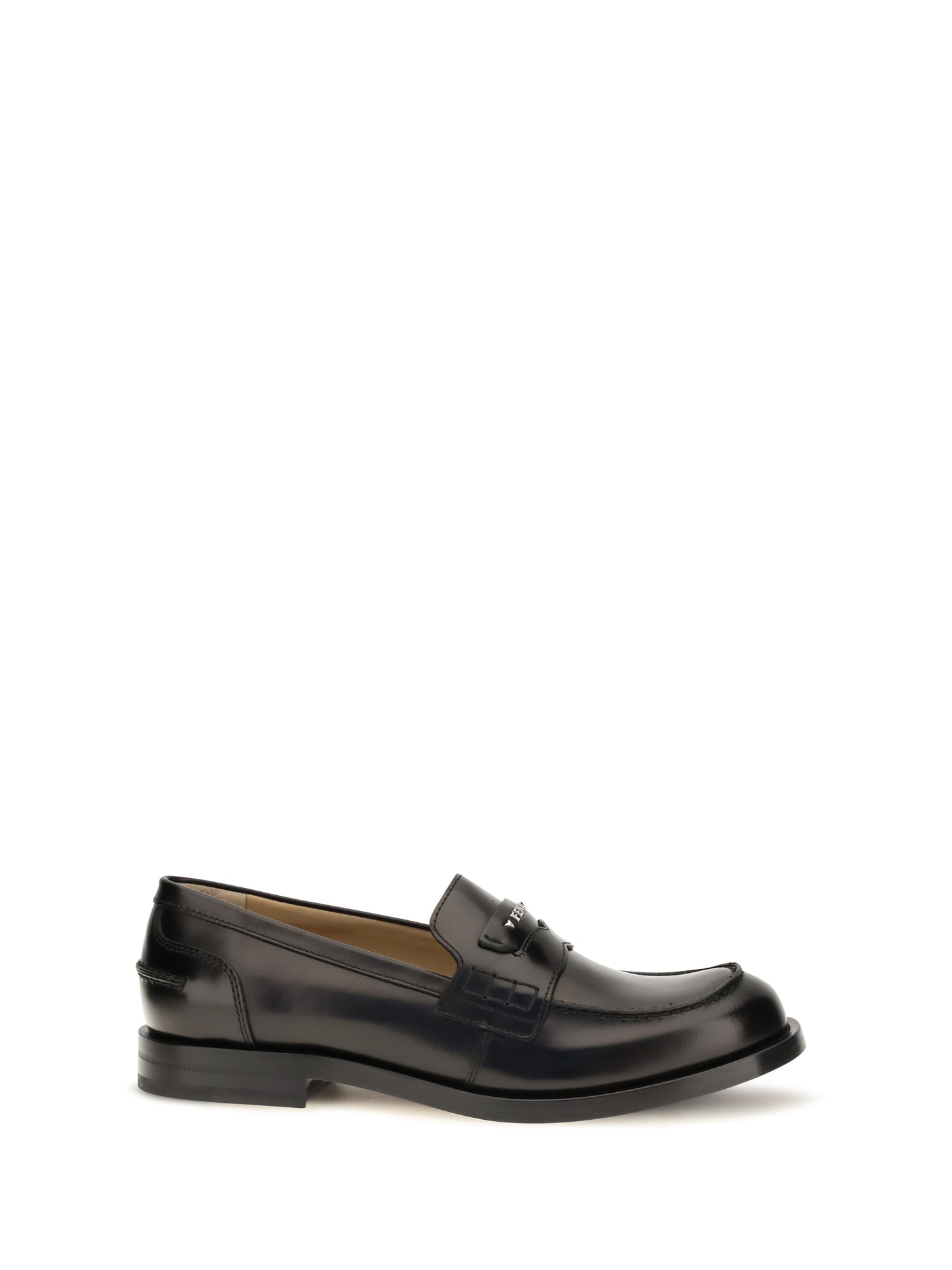 Fendi Men Ateneo Calfskin Loafers FENDI