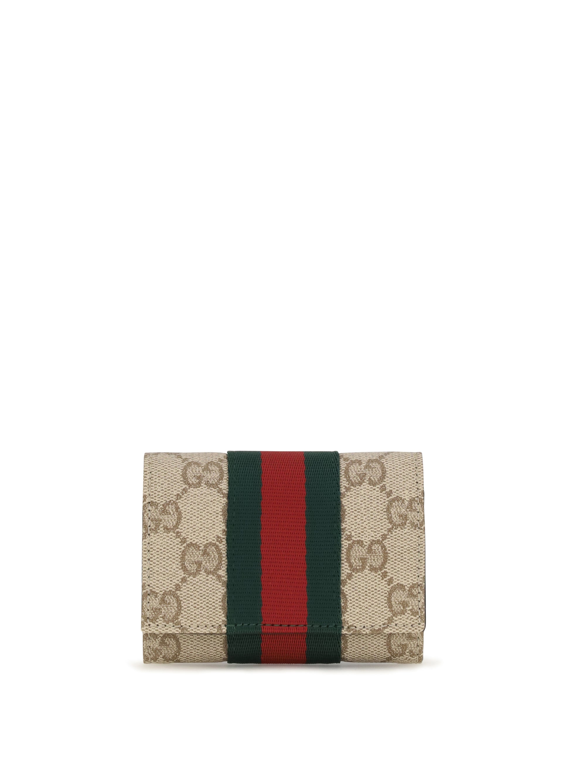 Gucci Women Web Bi-Fold Card Holder GUCCI