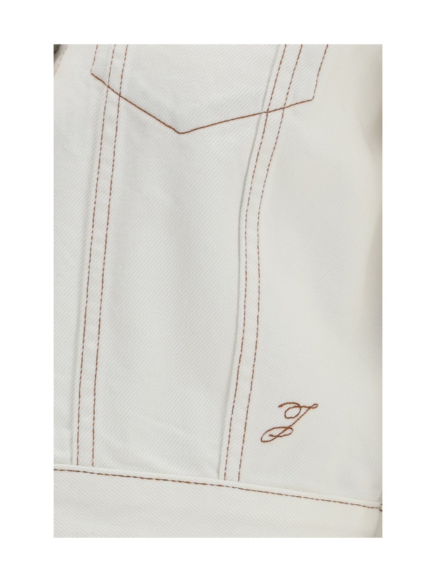 Jacquemus Women Ovalo Jacket In Denim JACQUEMUS