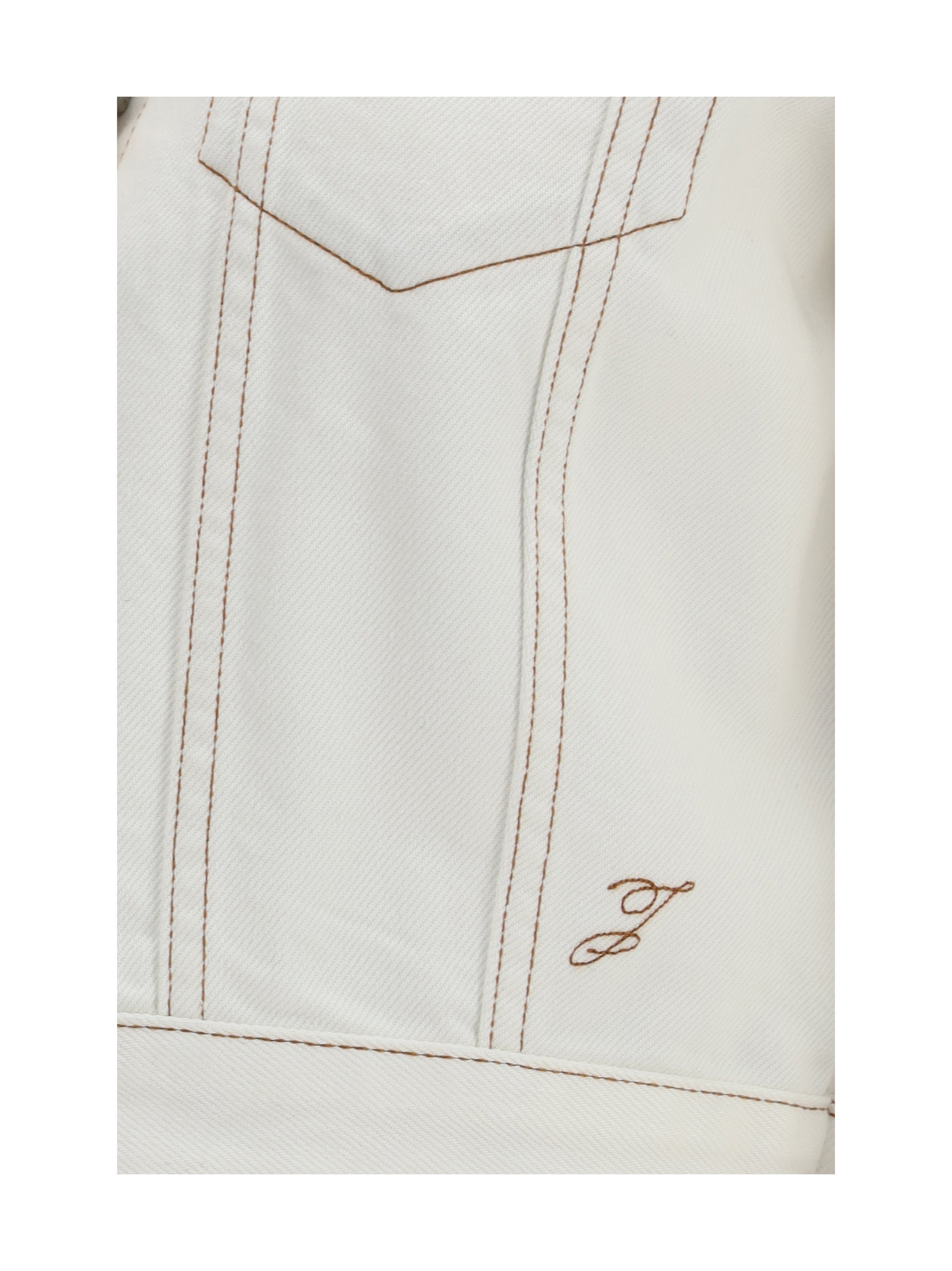Jacquemus Women Ovalo Jacket In Denim JACQUEMUS