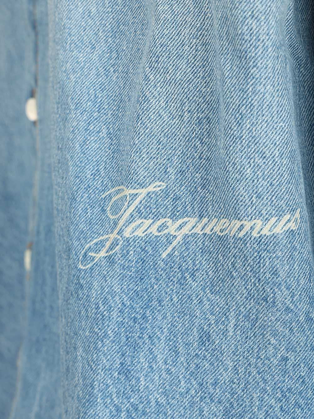 Jacquemus Men Simon De-Nîmes Denim Shirt JACQUEMUS