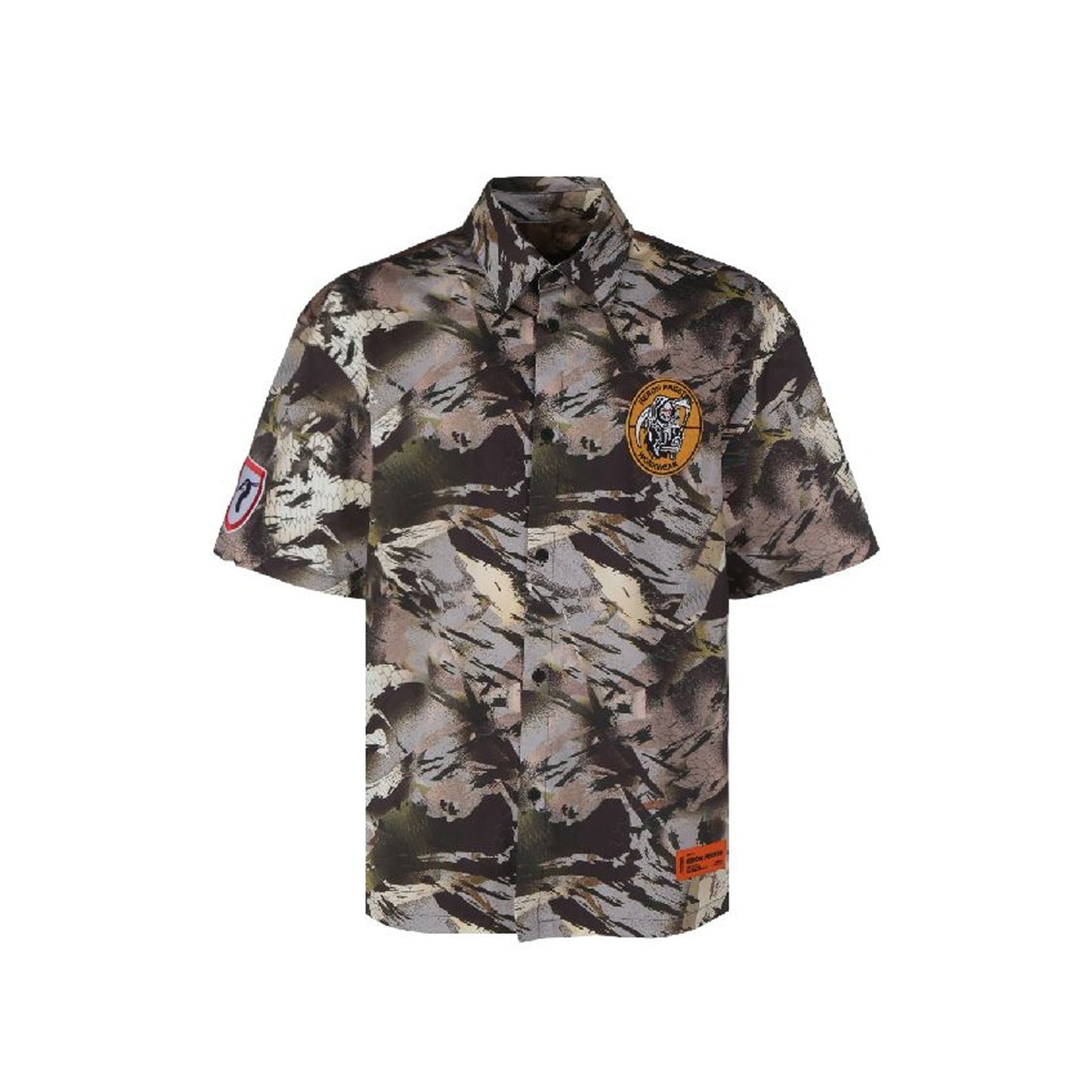 Heron Preston Camouflage Popline Shirt Men HERON PRESTON