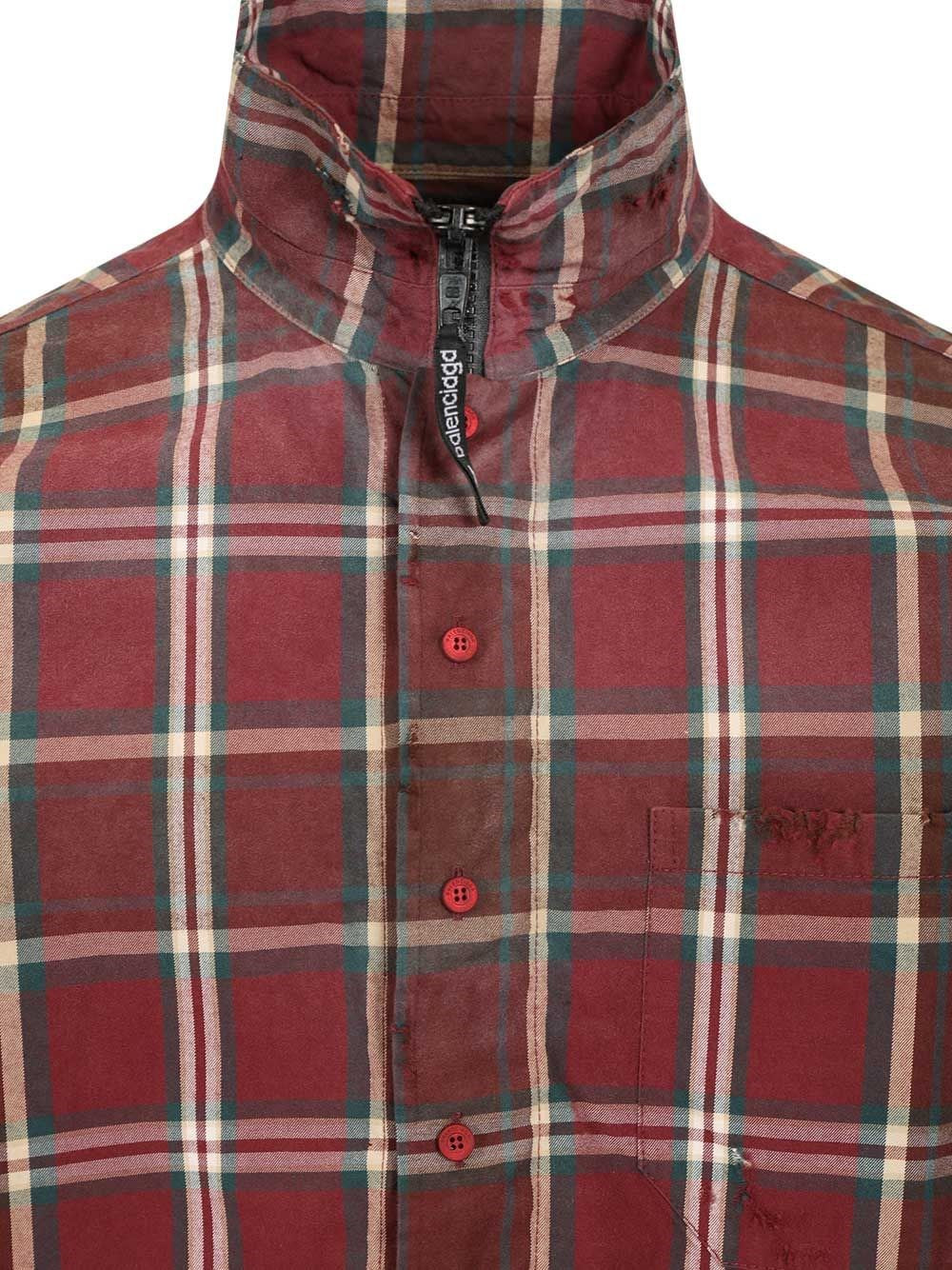 Balenciaga Men Zip Shirt BALENCIAGA