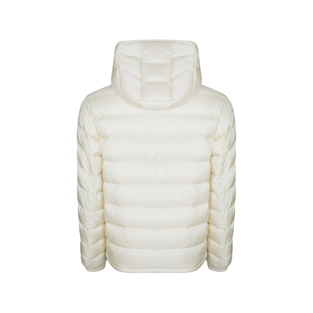 Moncler White Jackets - Padded & Down Jackets Men MONCLER