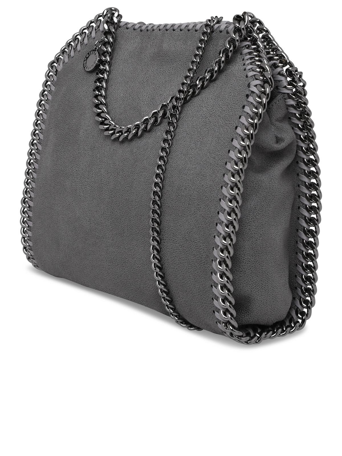 Stella Mccartney Grey Polyester Mini Falabella Bag Women STELLA MCCARTNEY