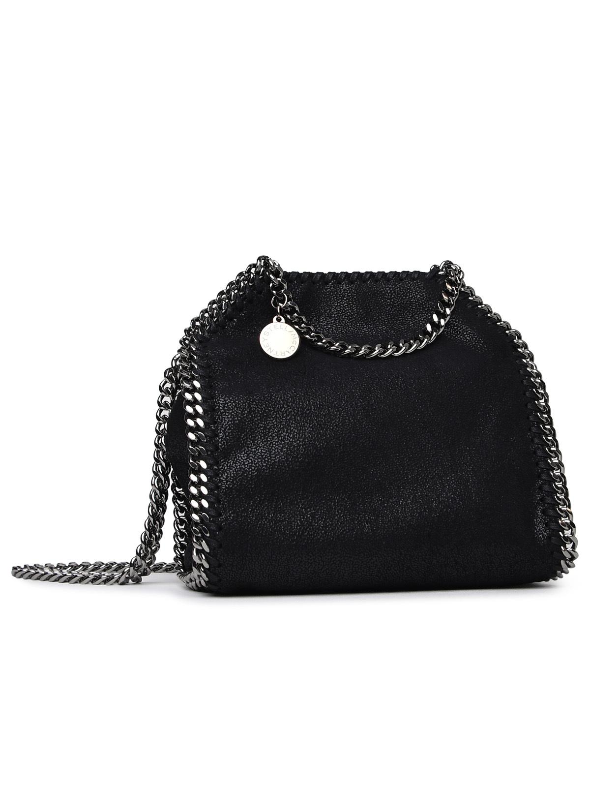 Stella Mccartney Black Polyester Tiny Falabella Bag Women STELLA MCCARTNEY