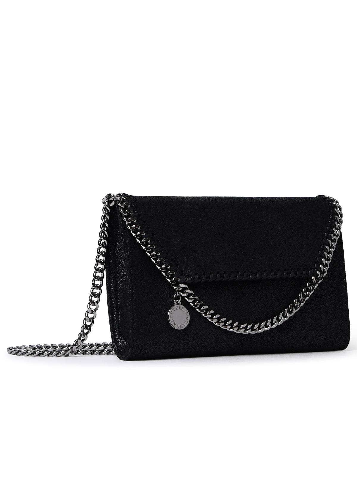 Stella Mccartney Black Polyester Small Falabella Bag Women STELLA MCCARTNEY