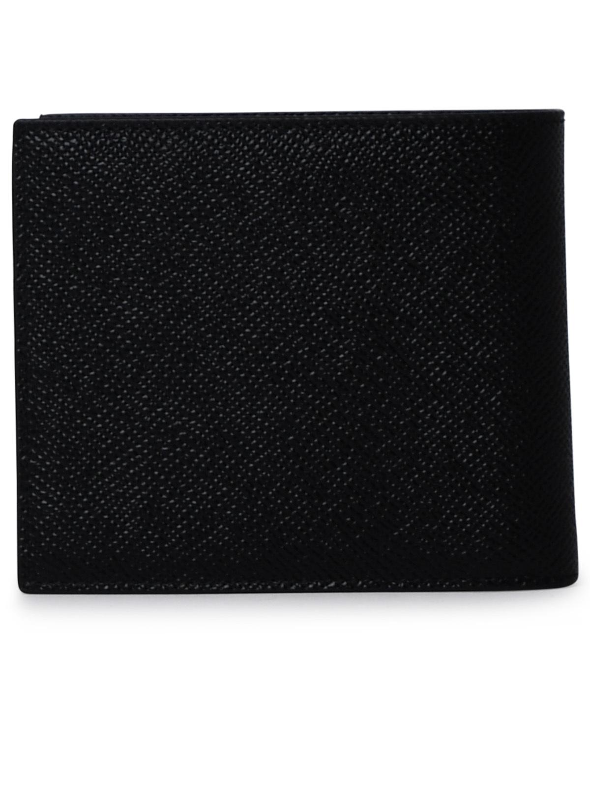Dolce & Gabbana Black Leather Wallet Men