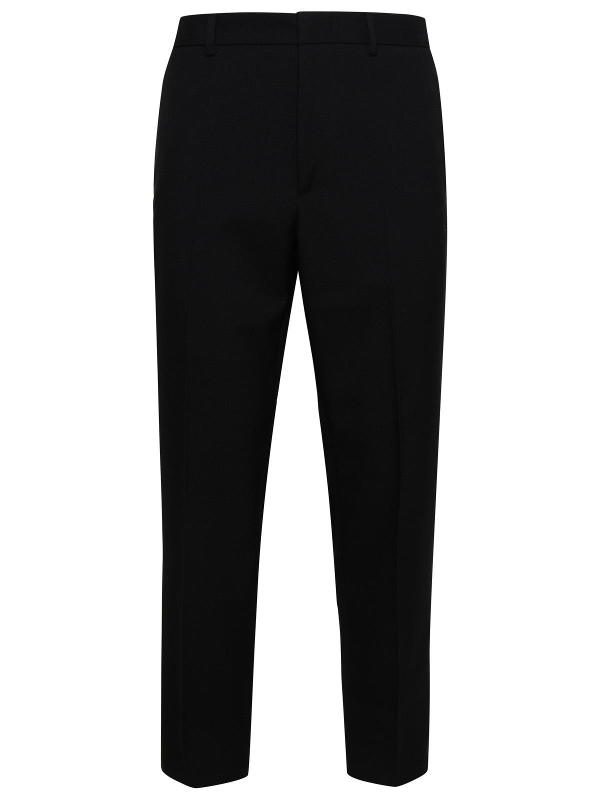 Jil Sander Black Polyester Pants Men JIL SANDER