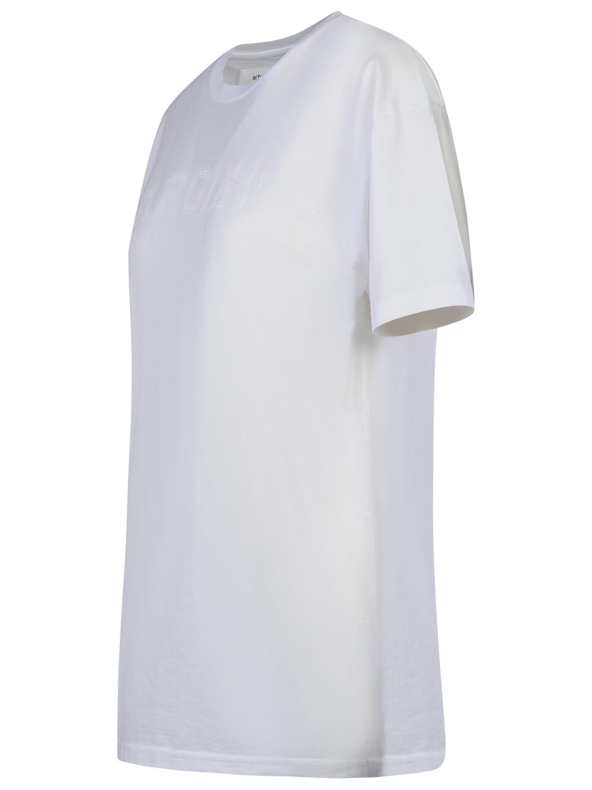 Maison Margiela White Cotton T-Shirt Women MAISON MARGIELA