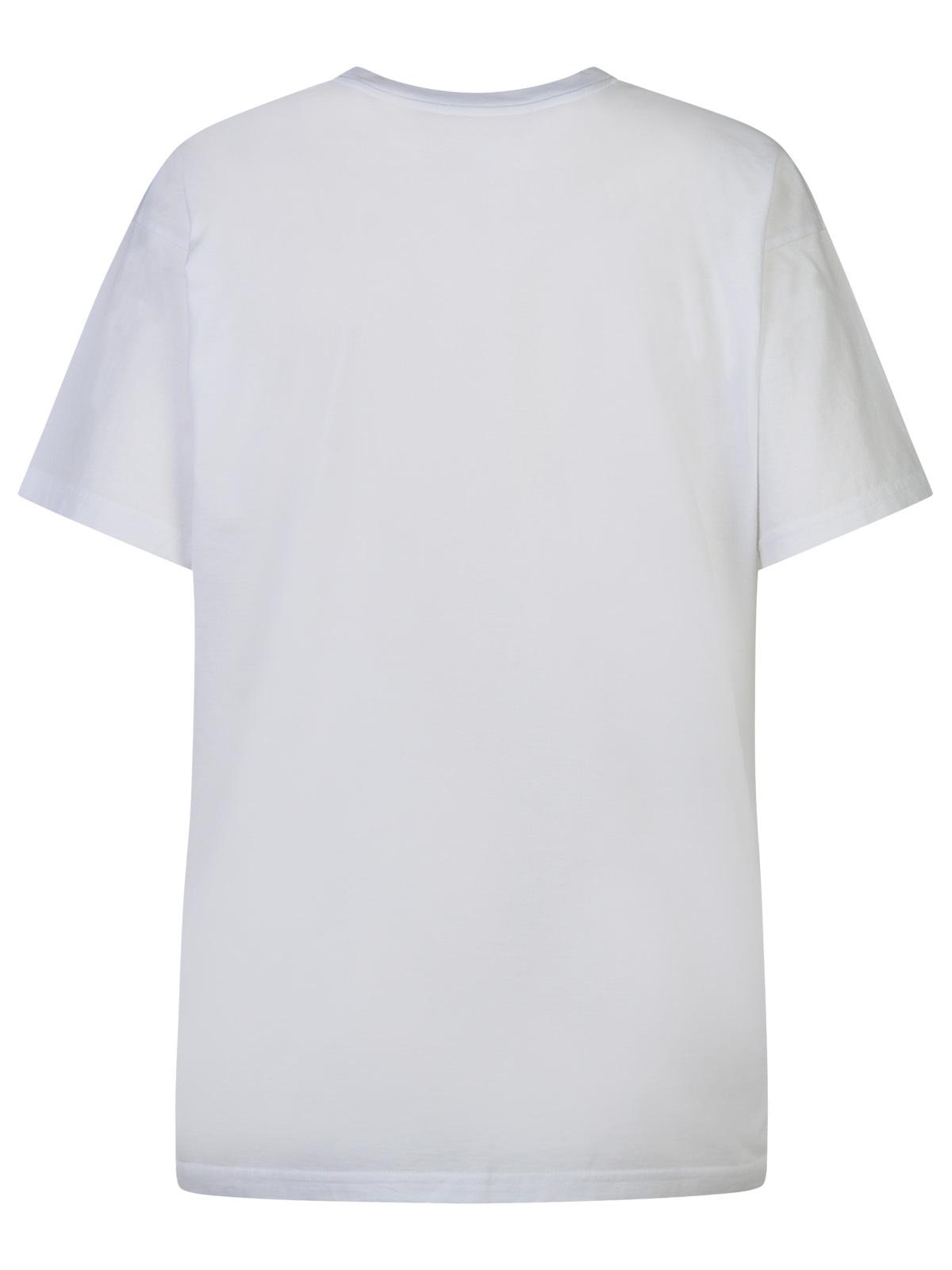 Maison Margiela White Cotton T-Shirt Women MAISON MARGIELA