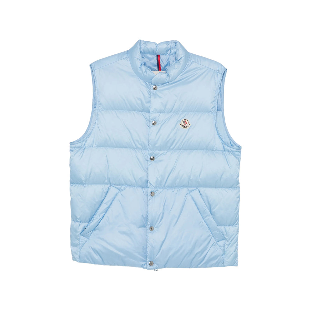 Moncler Blue Jackets - Waistcoats & Gilets Men MONCLER