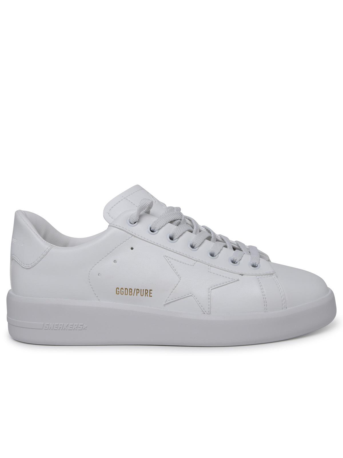 Golden Goose Purestar Sneakers In White Vegan Leather Men GOLDEN GOOSE