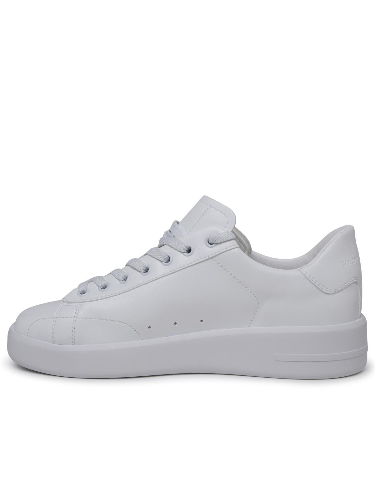 Golden Goose Purestar Sneakers In White Vegan Leather Men GOLDEN GOOSE