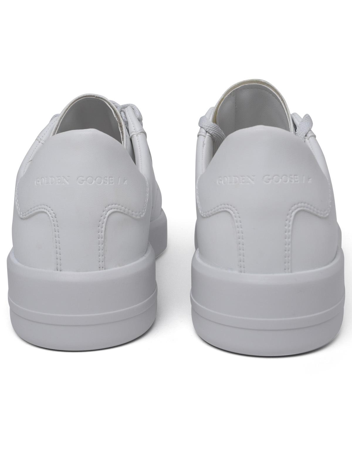 Golden Goose Purestar Sneakers In White Vegan Leather Men GOLDEN GOOSE