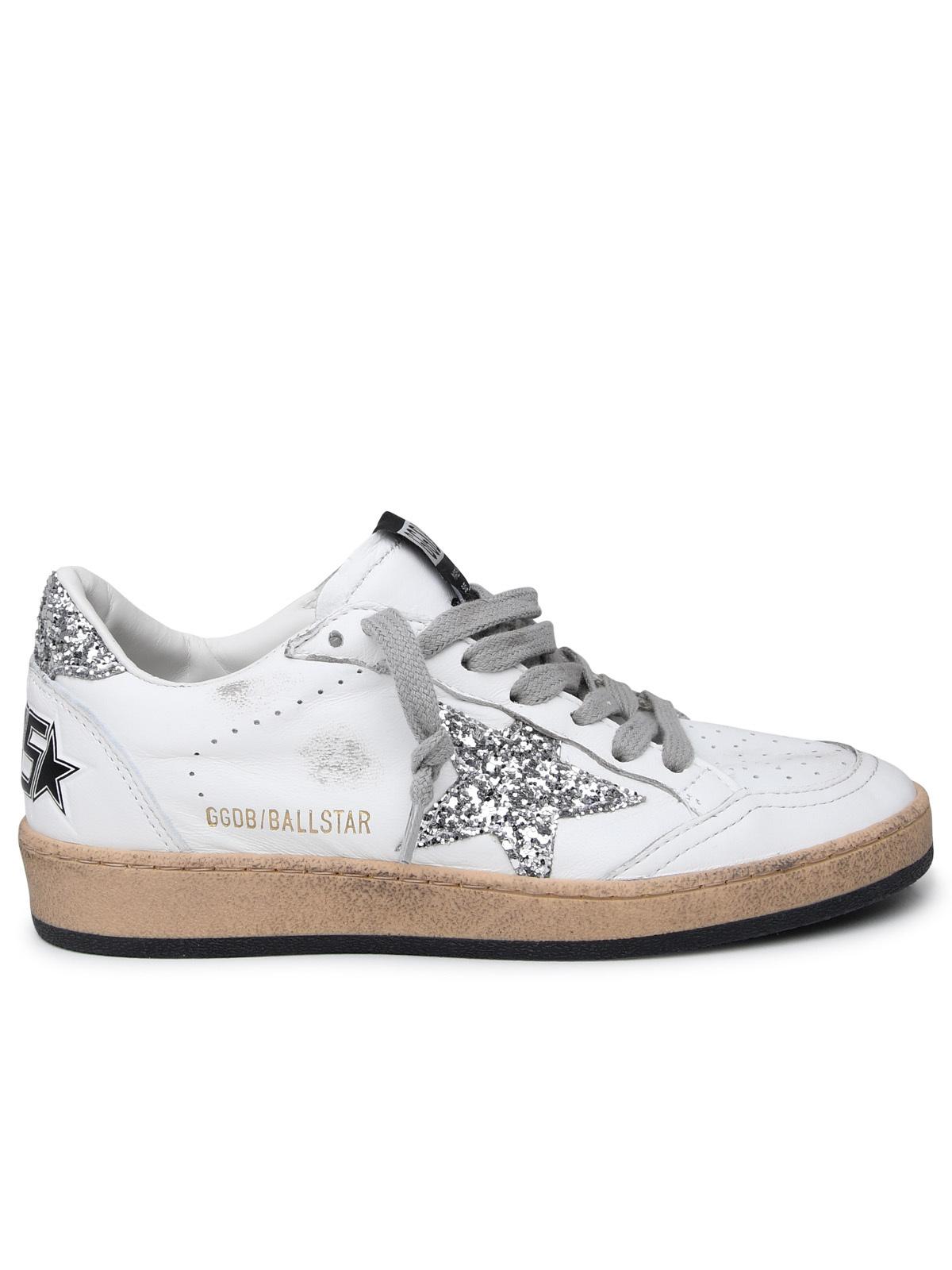 Golden Goose Superstar Sneakers In White Leather Women GOLDEN GOOSE