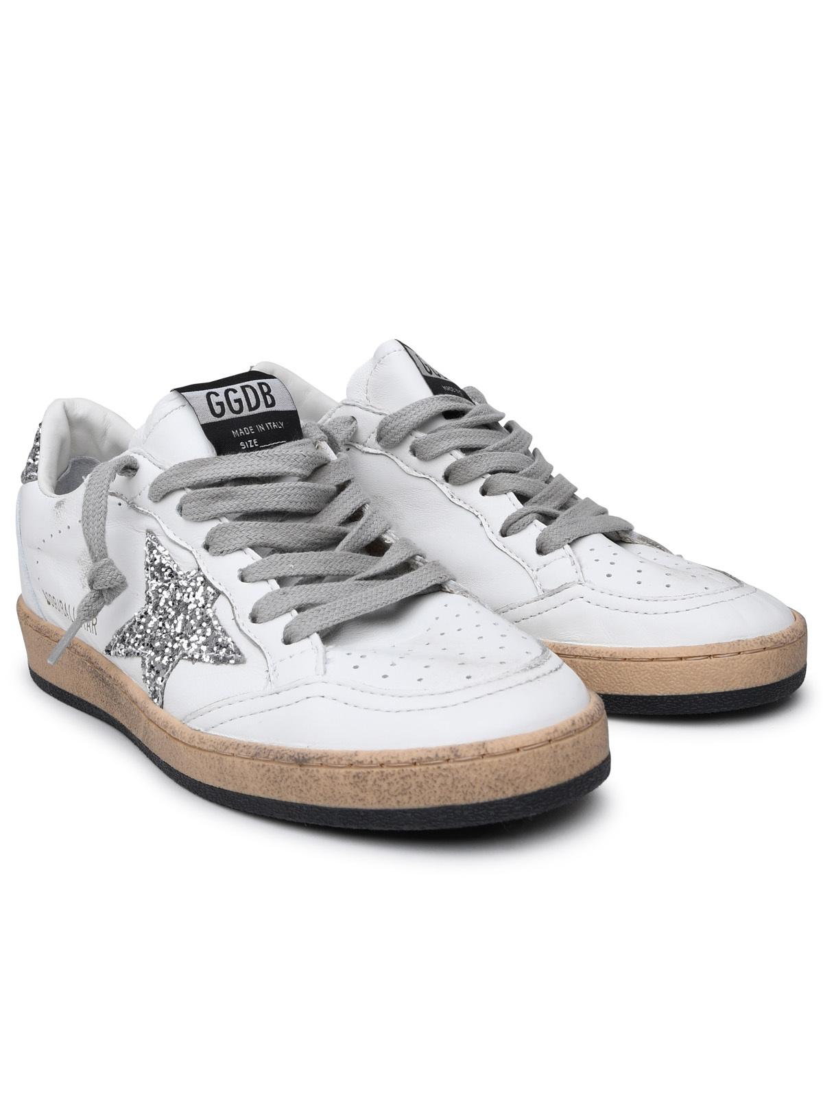 Golden Goose Superstar Sneakers In White Leather Women GOLDEN GOOSE