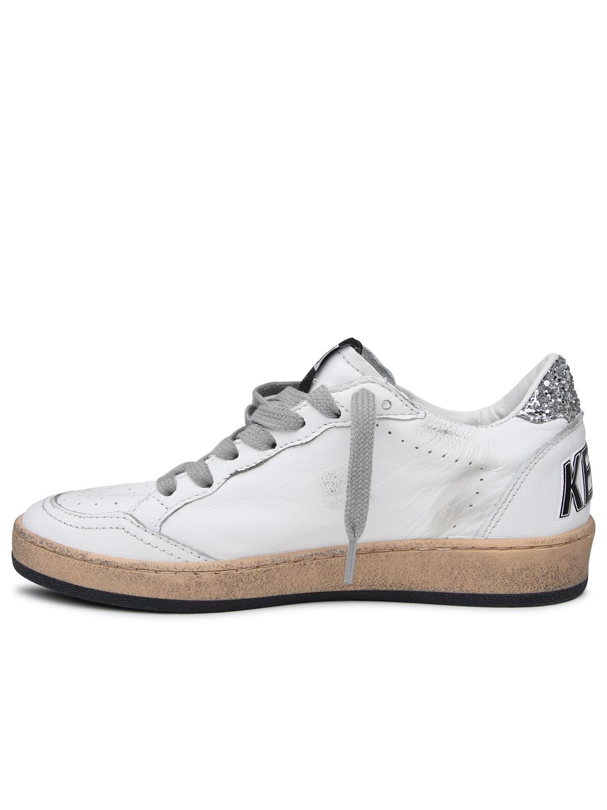 Golden Goose Superstar Sneakers In White Leather Women GOLDEN GOOSE