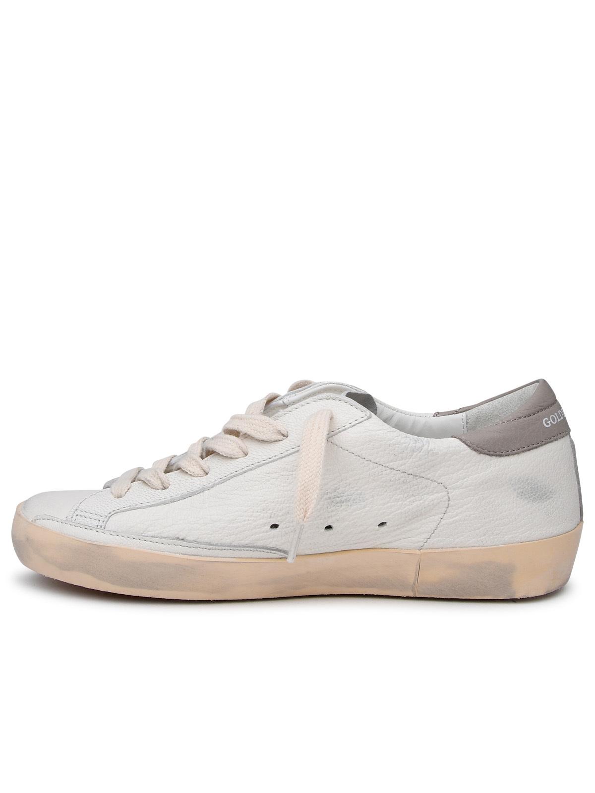 Golden Goose Superstar Sneakers In White Leather Women GOLDEN GOOSE